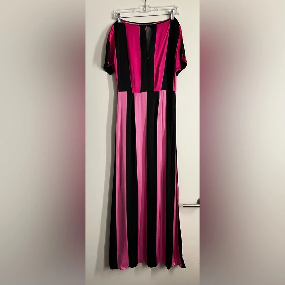 Christopher John Rogers x Target Maxi Dress blackpink striped - Picture 4 of 9